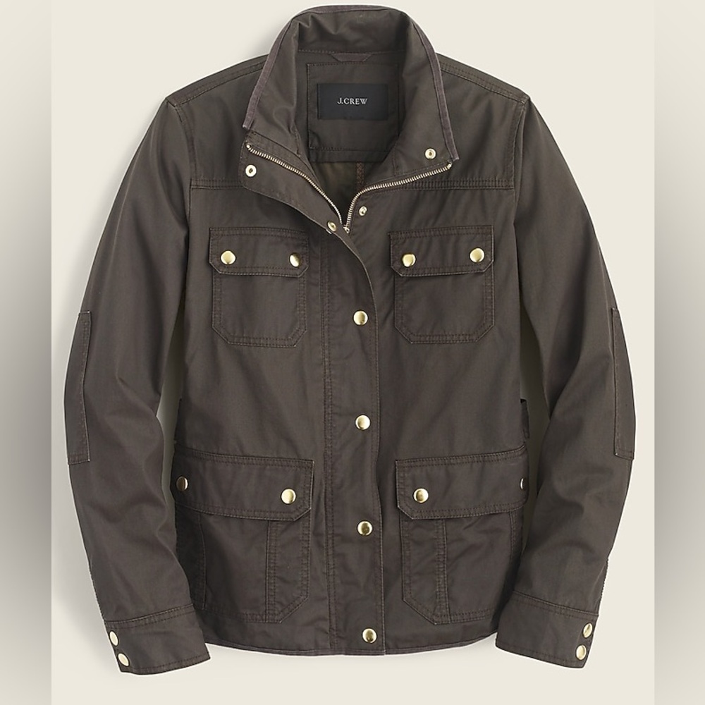 J.Crew Downtown Field Wax Jacket
